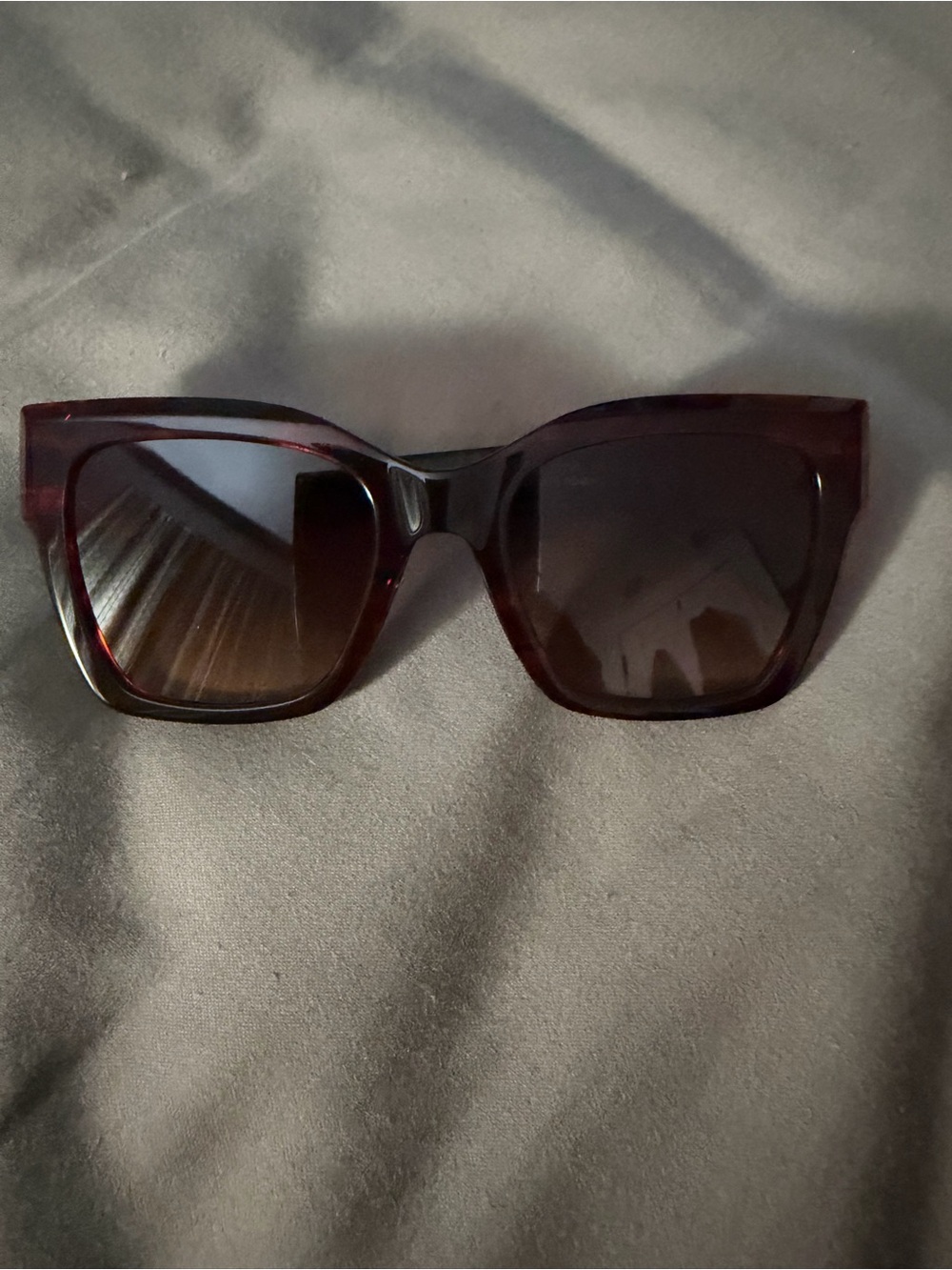 LONGCHAMP  Sunglasses - Dark Red/Burgundy(NWOT) - Picture 2 of 15